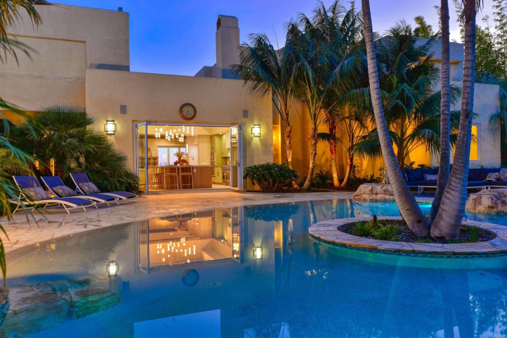1264 Rancho Encinitas Drive Encinitas, CA 92024 - Photo 3 of 37 a view of a house with pool and sitting area