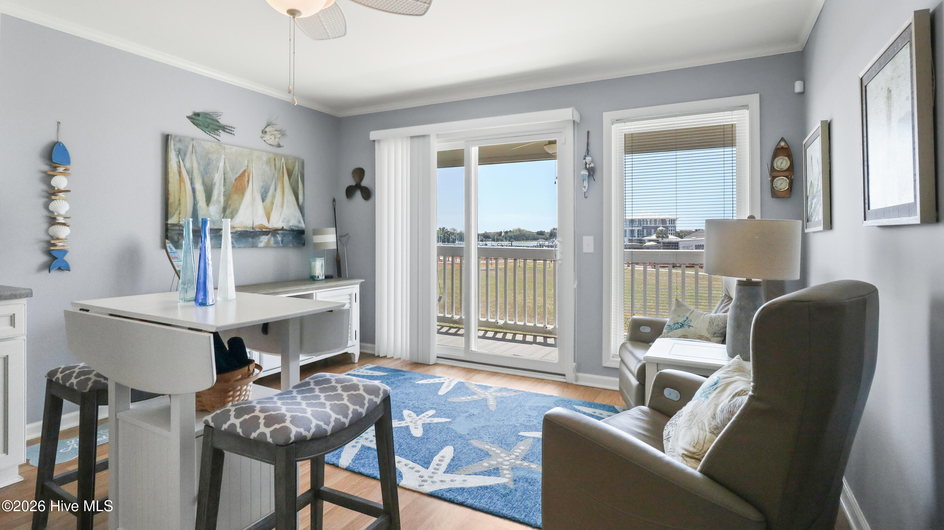 650 Cedar Point Boulevard, Unit B14 Cedar Point, NC 28584 - Photo 5 of 13 Kitchen/Living Area