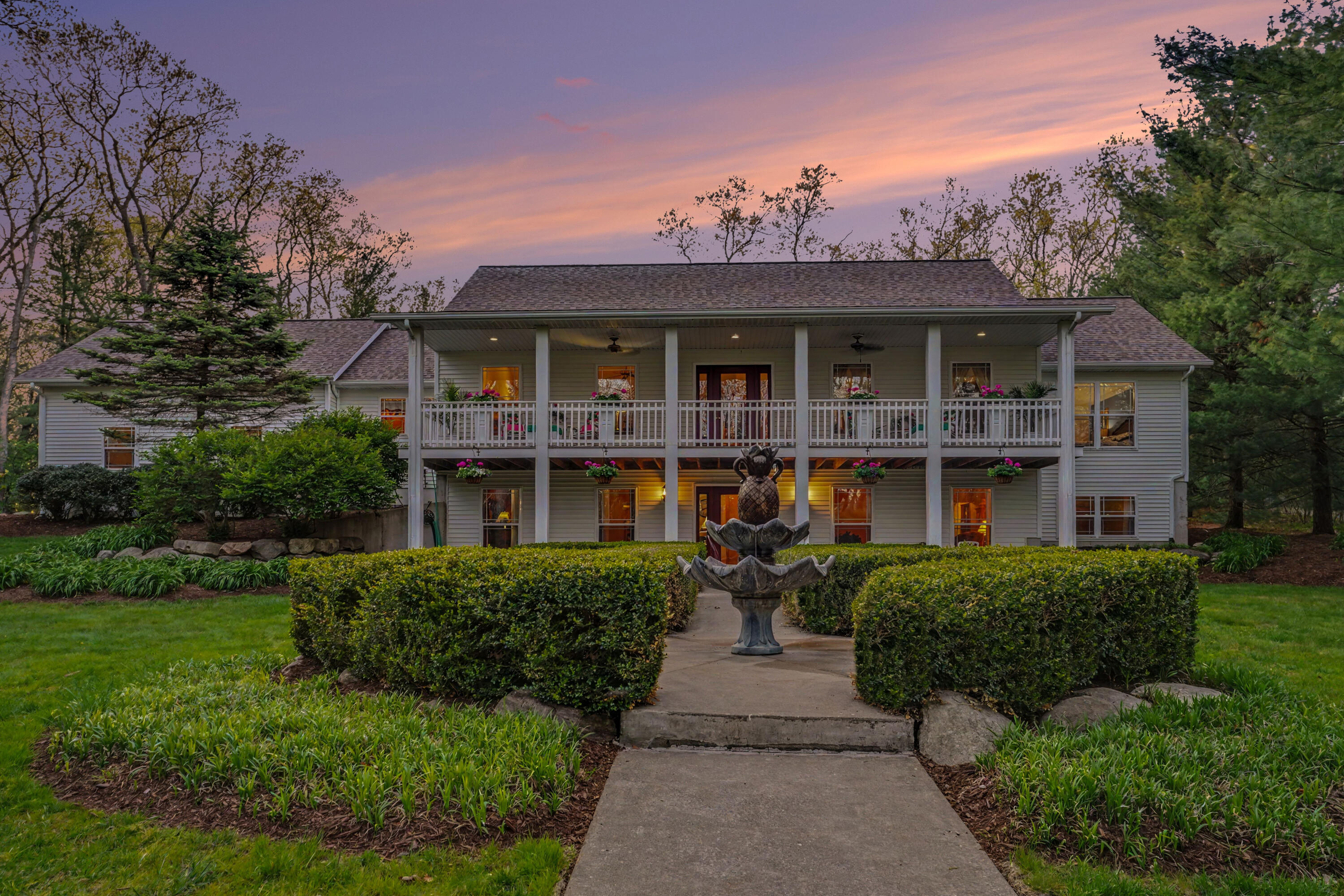 4137 Monroe Road Allegan, MI 49010 - Photo 1 of 48 Twilight