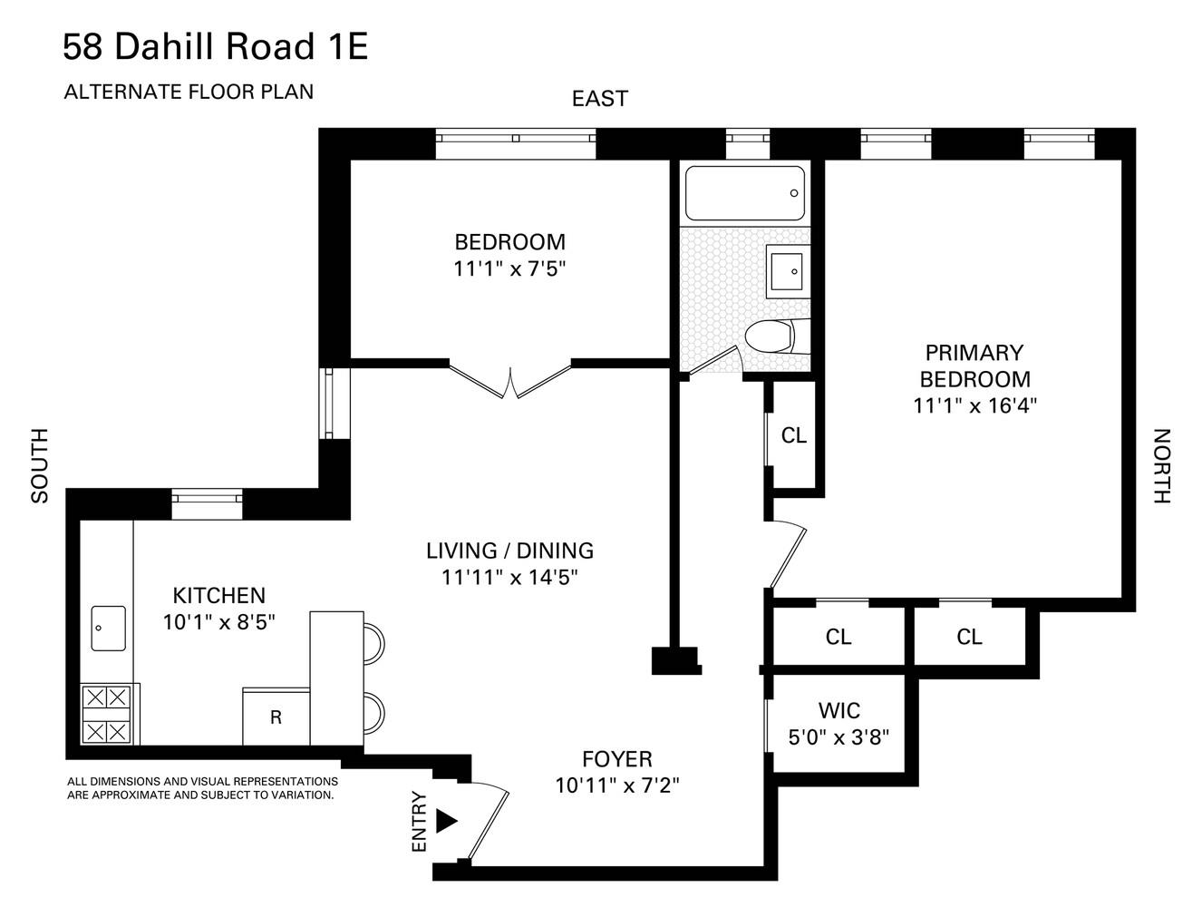 36 Dahill Road, Unit 1E Brooklyn, NY 11218 - Photo 8 of 8