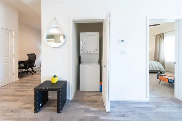 a view of living room and dining room