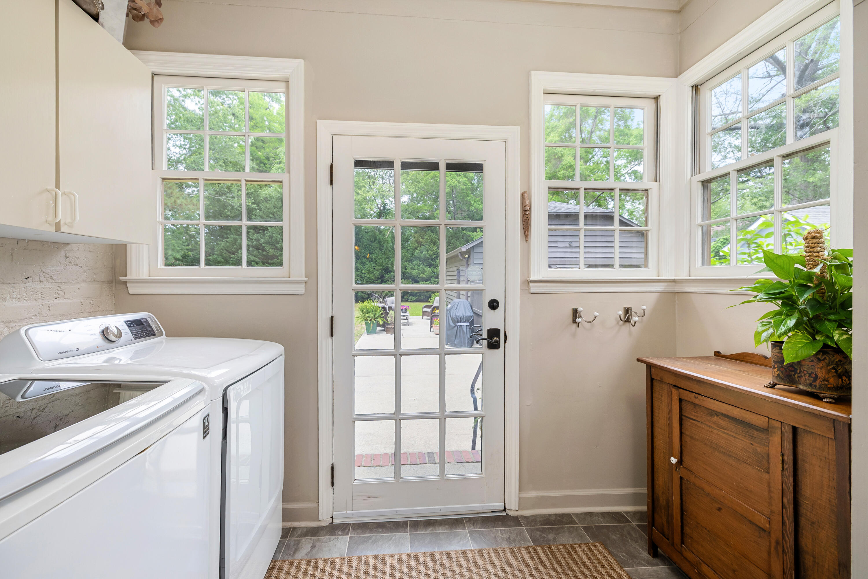 505 West Calhoun Street Sumter, SC 29150 - Photo 25 of 74 Utility/Laundry room off the kitchen. Back door leads to backyard and garage/parking area