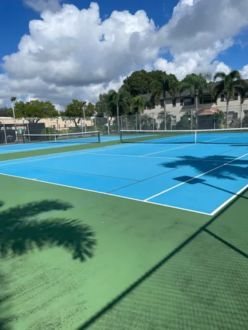 a view of a basketball court
