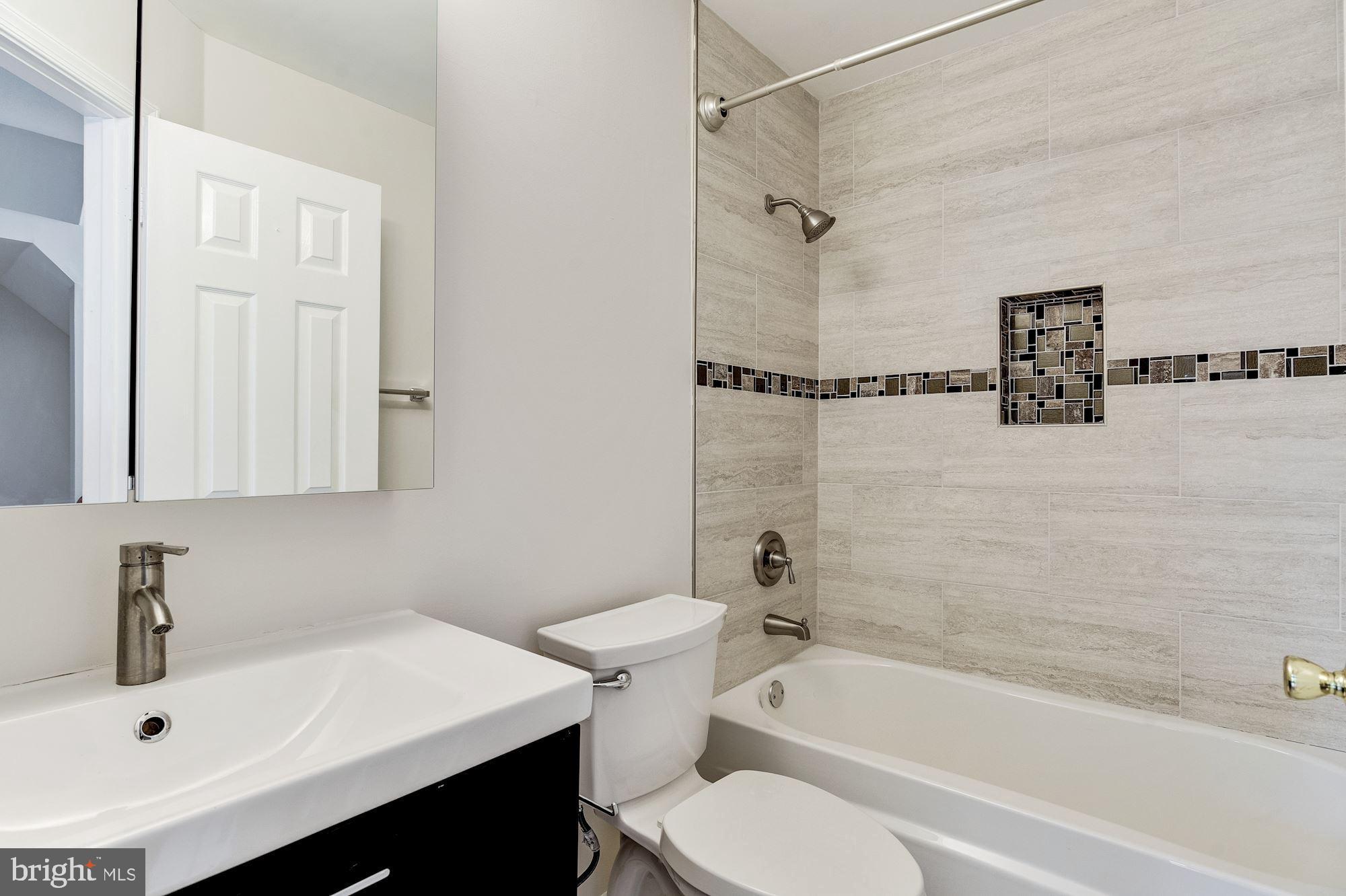 4685 Columbia Road Ellicott City, MD 21042 - Photo 21 of 32 Updated hall bath