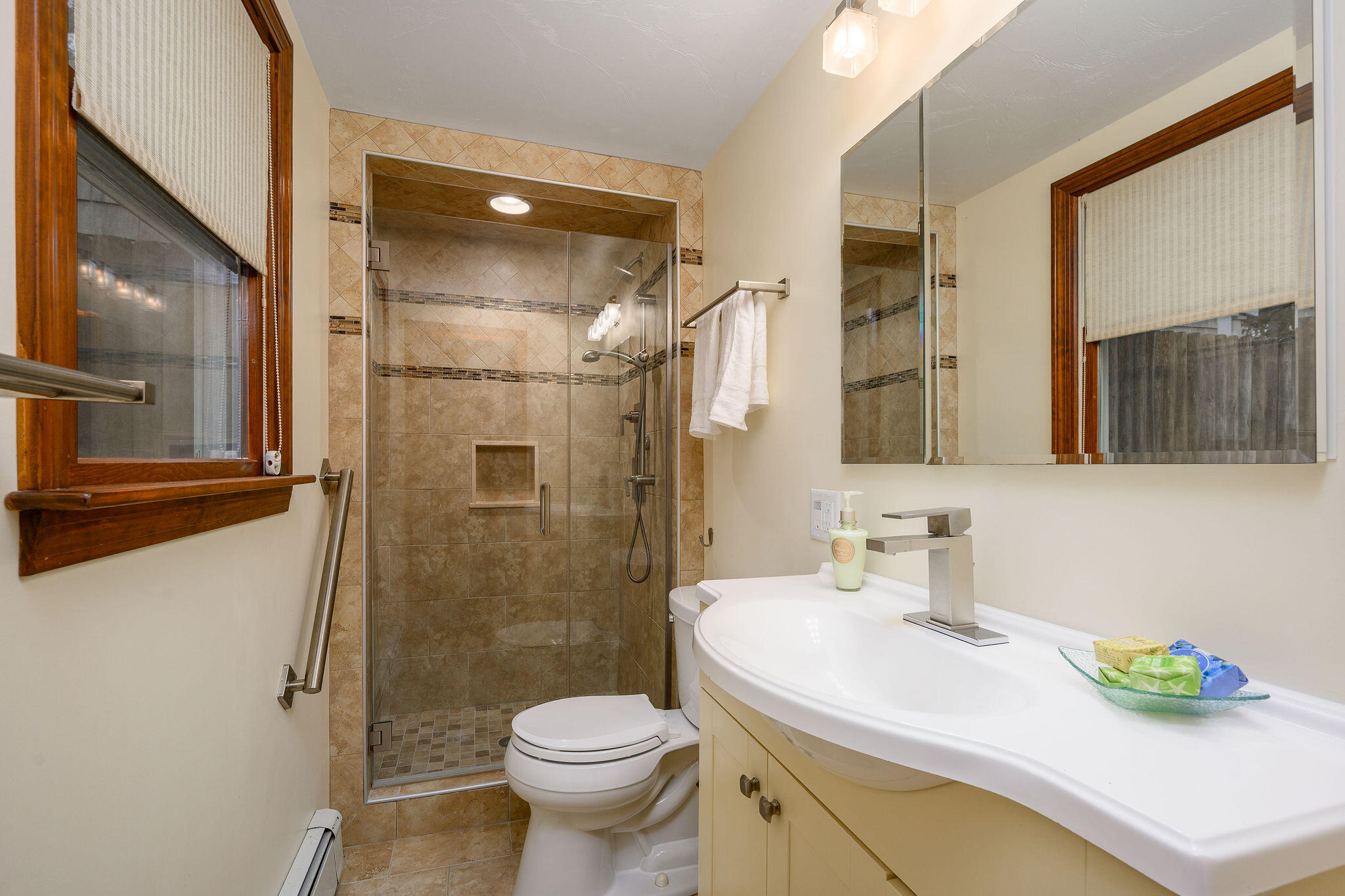 256 Buckskin Path Centerville, MA 02632 - Photo 23 of 38 a bathroom with a sink toilet and shower