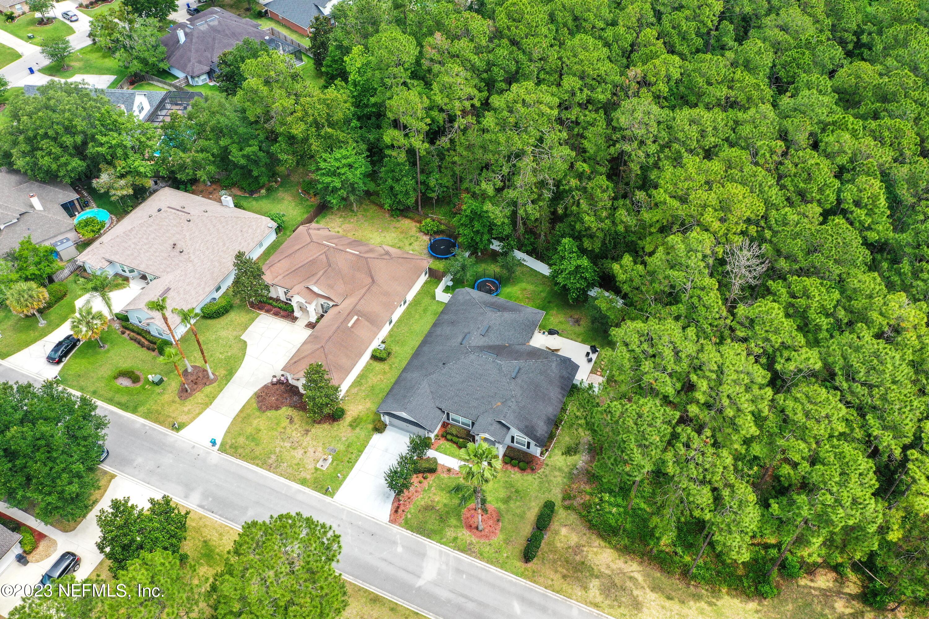 4100 Lonicera Loop St. Johns, FL 32259 - Photo 42 of 65 an aerial view of a house with a yard