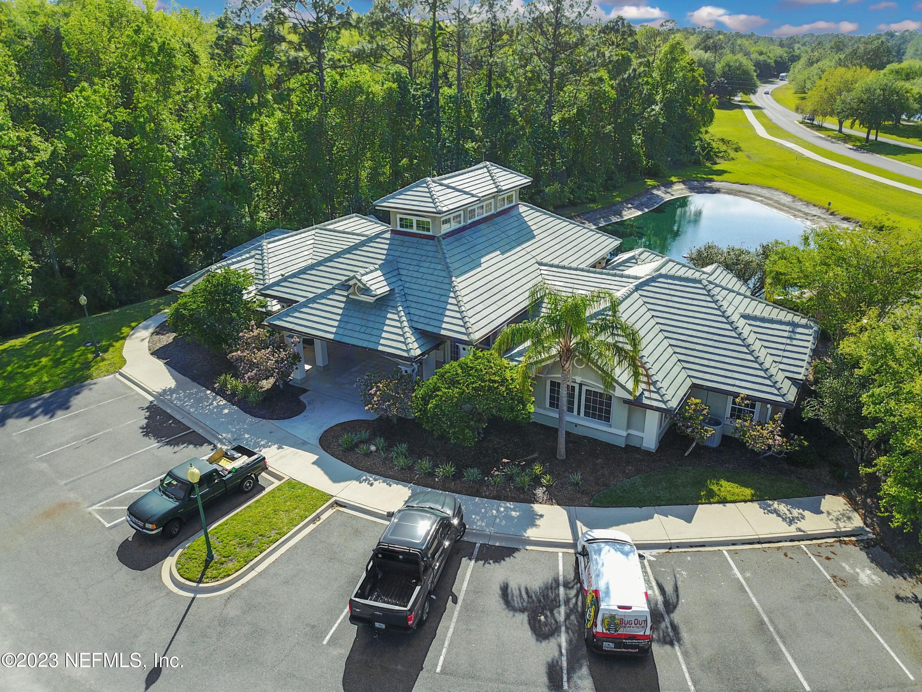 4100 Lonicera Loop St. Johns, FL 32259 - Photo 62 of 65 an aerial view of a house with garden space and street view