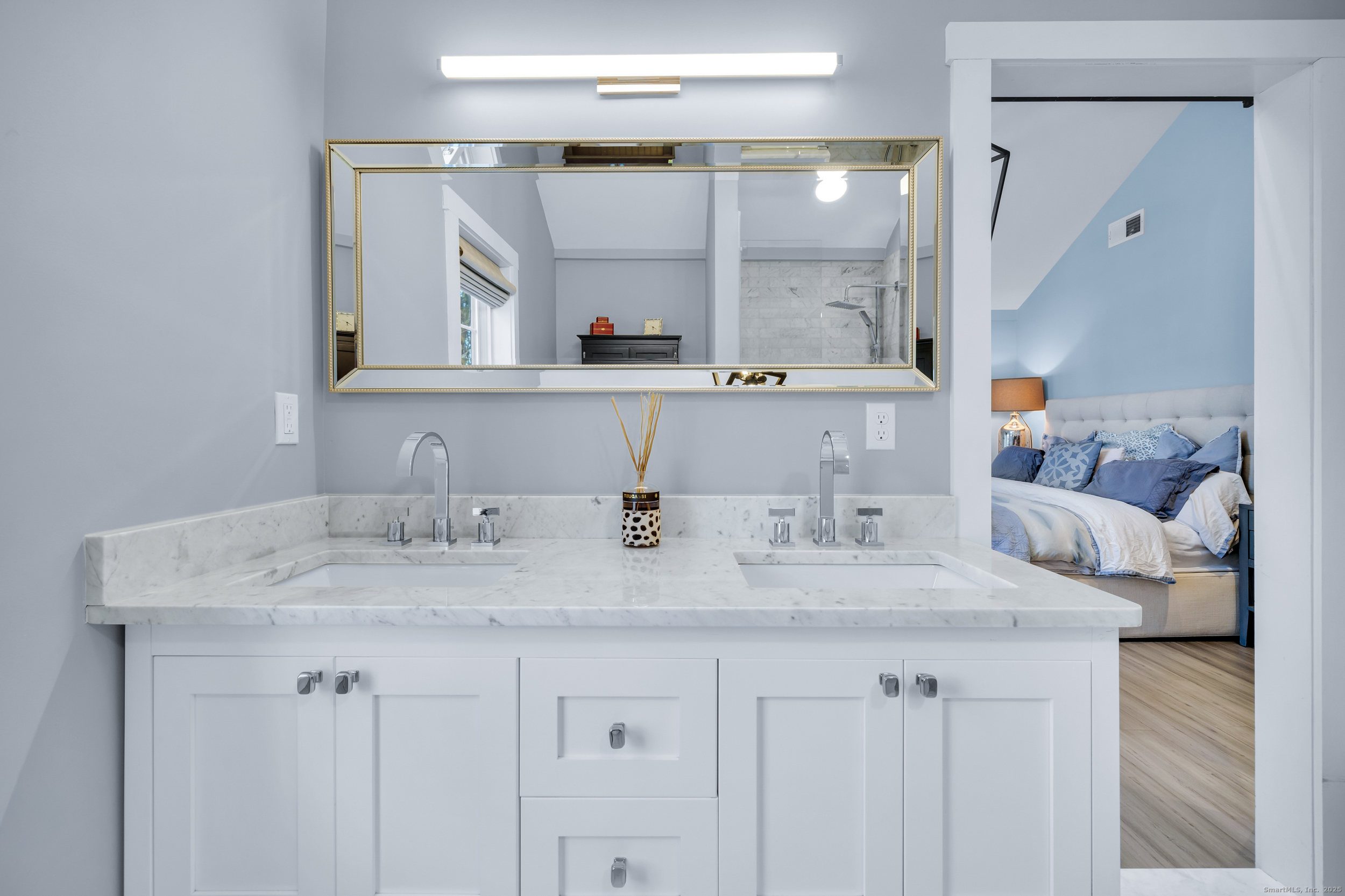 285 Old Whitfield Street Guilford, CT 06437 - Photo 19 of 40 Master bath with a dual sink vanity.