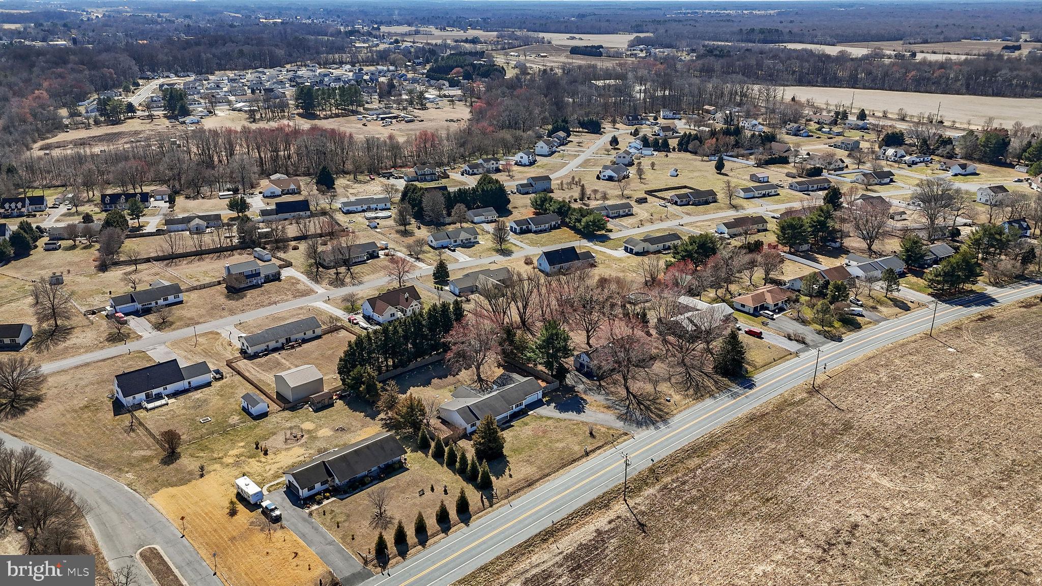 231 East Evens Road Viola, DE 19979 - Photo 32 of 36 an aerial view of a city