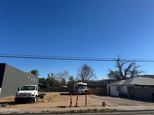 a view of a city street