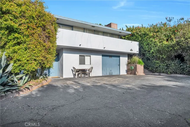 a view of a house with a patio