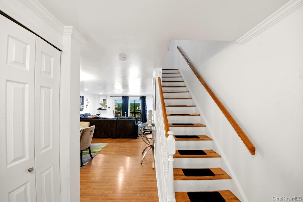 708 Mallard Way Peekskill, NY 10566 - Photo 13 of 29 a view of entryway and hall with wooden floor