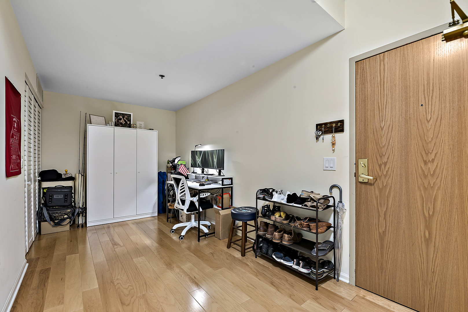 440 West Mahogany Court, Unit 208 Palatine, IL 60067 - Photo 10 of 16 a view of a workspace with furniture and a window