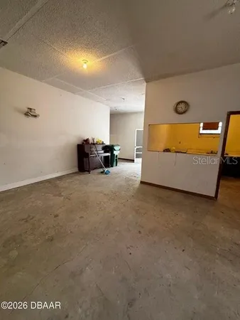 a view of a livingroom and a couch
