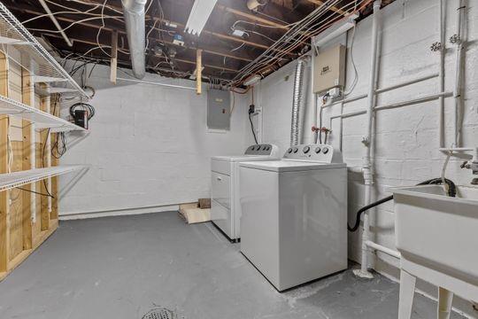 2050 Township Road Monroeville, PA 15146 - Photo 24 of 25 a view of a storage & utility room with racks