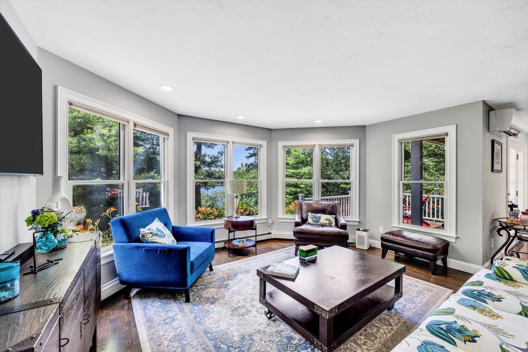 1 Ravens Nest Road Sandwich, MA 02563 - Photo 3 of 46 a living room with furniture and a large window