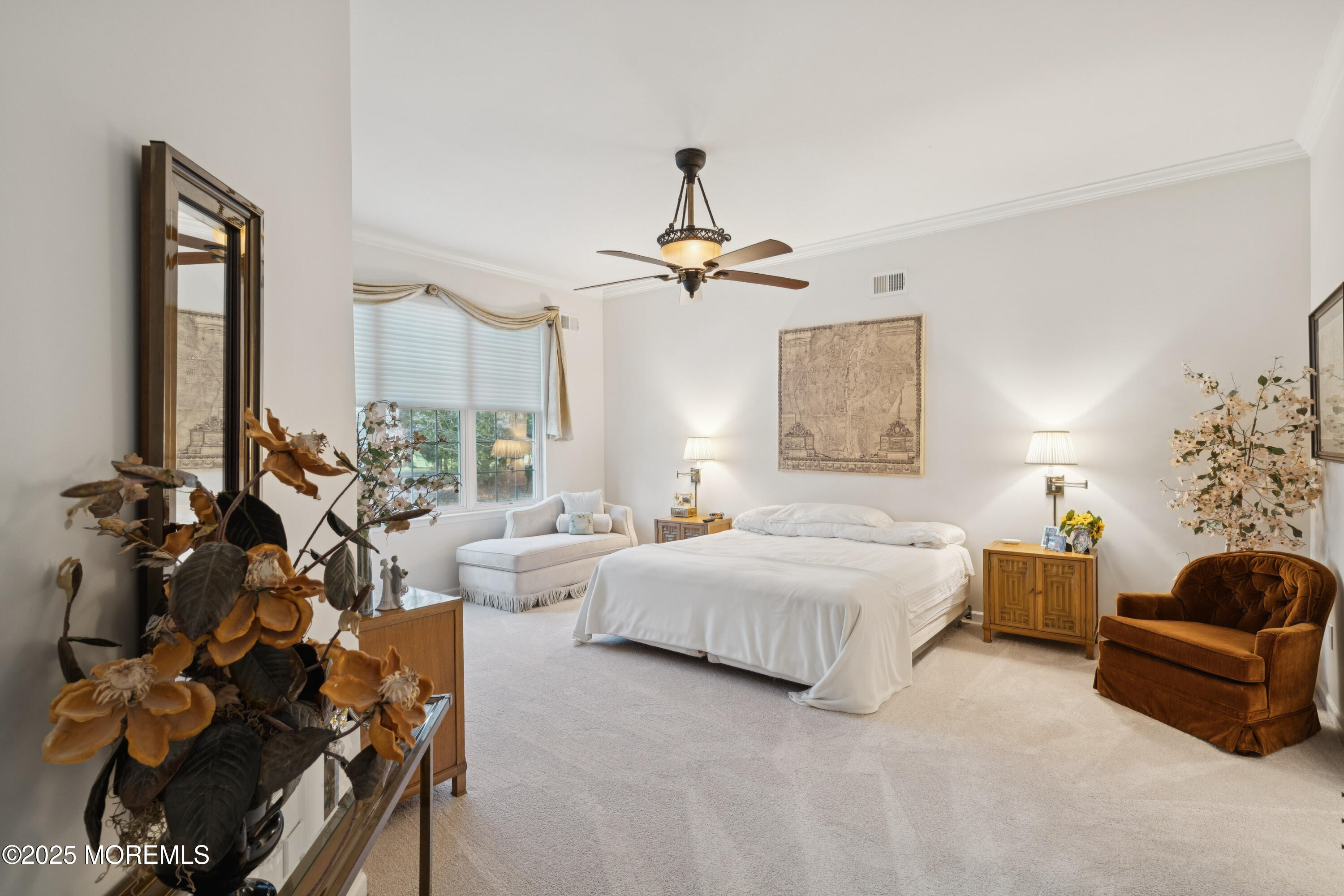 66 Crooked Stick Road Jackson, NJ 08527 - Photo 14 of 25 a bedroom with bed mirror and window