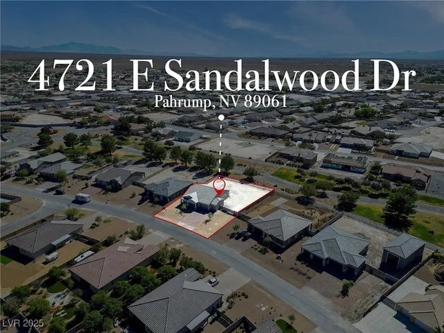 $539,900 | 4721 East Sandalwood Drive, Pahrump, NV 89061