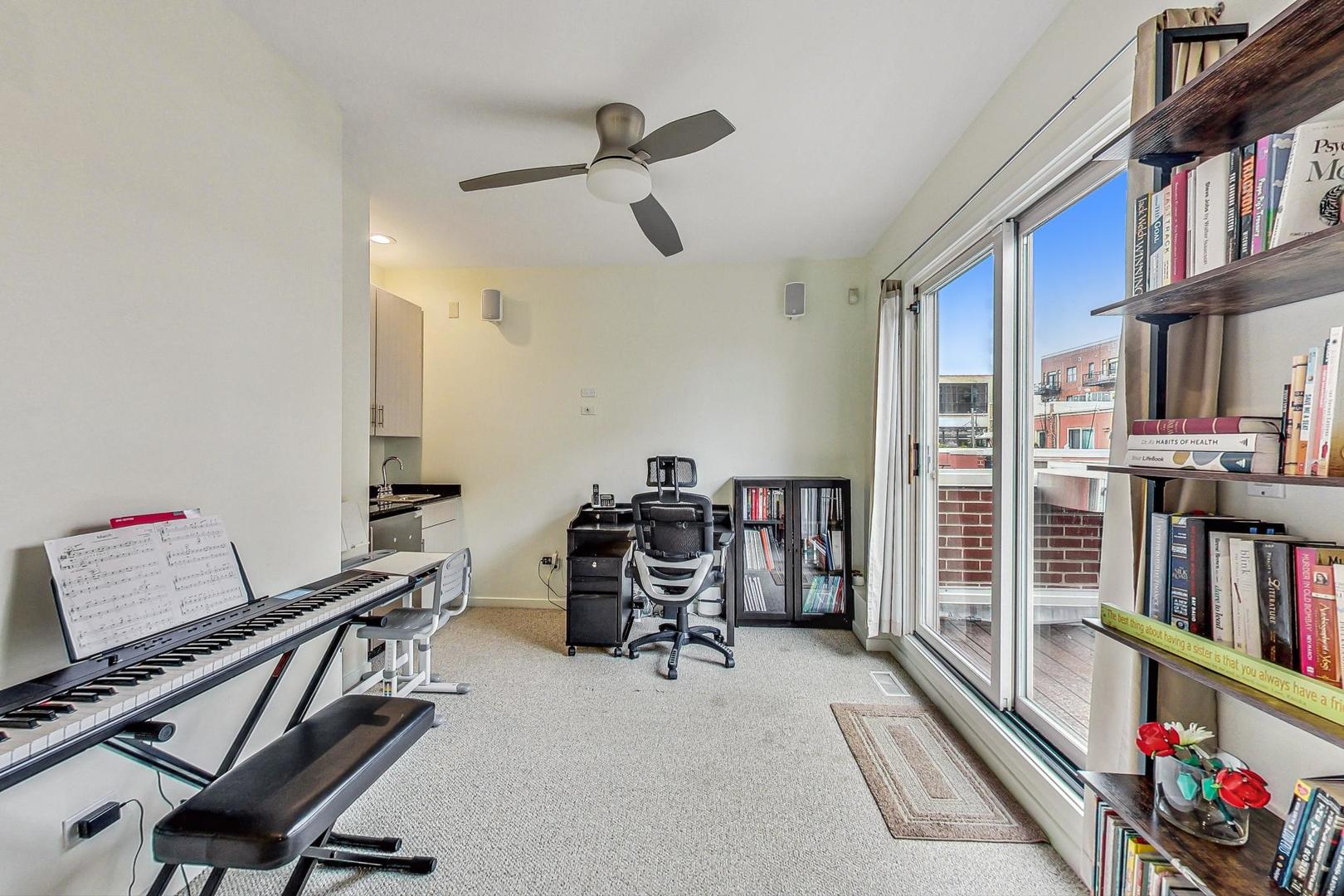 18 North Ada Street, Unit D Chicago, IL 60607 - Photo 29 of 42 a view of a workspace with furniture