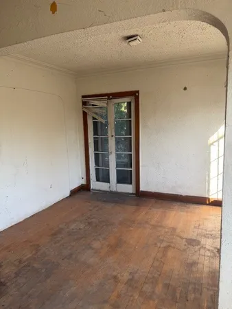 a view of an empty room with window