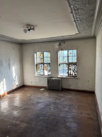 a view of a roof deck