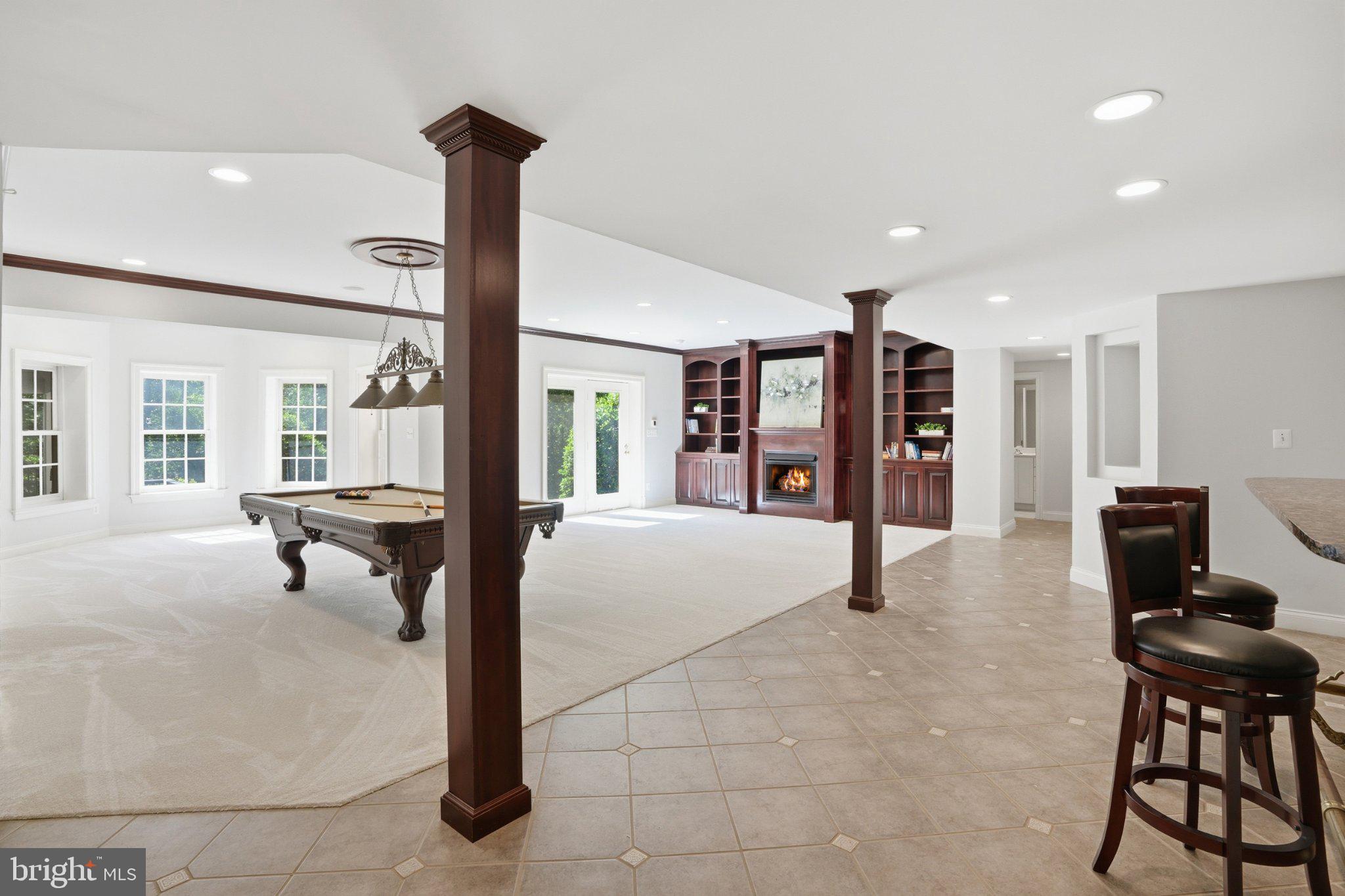 891 Chinquapin Road McLean, VA 22102 - Photo 58 of 78 Spacious entertainment area with charm.