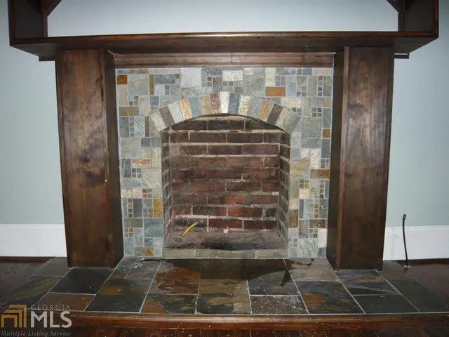 a view of water heater room