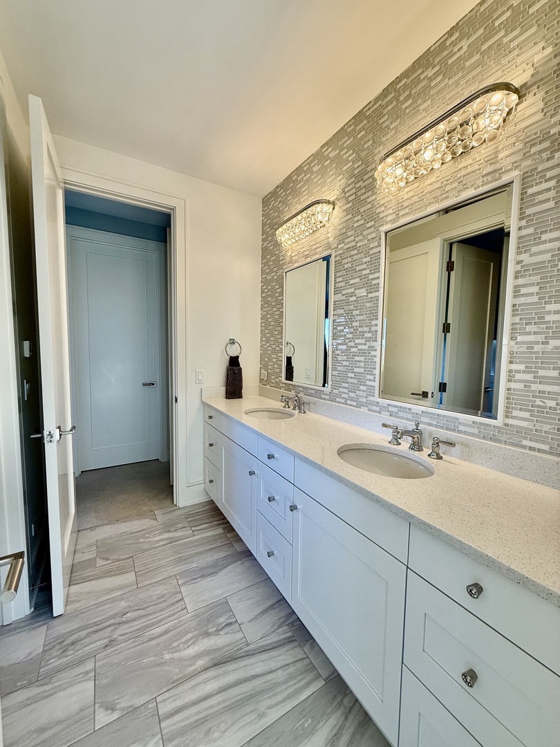 315 South Valley Hill Road Bull Valley, IL 60098 - Photo 37 of 86 a spacious bathroom with a double vanity sink and mirror