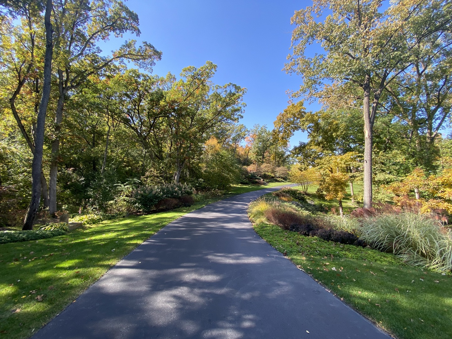 315 South Valley Hill Road Bull Valley, IL 60098 - Photo 82 of 86 a view of a street with a big yard