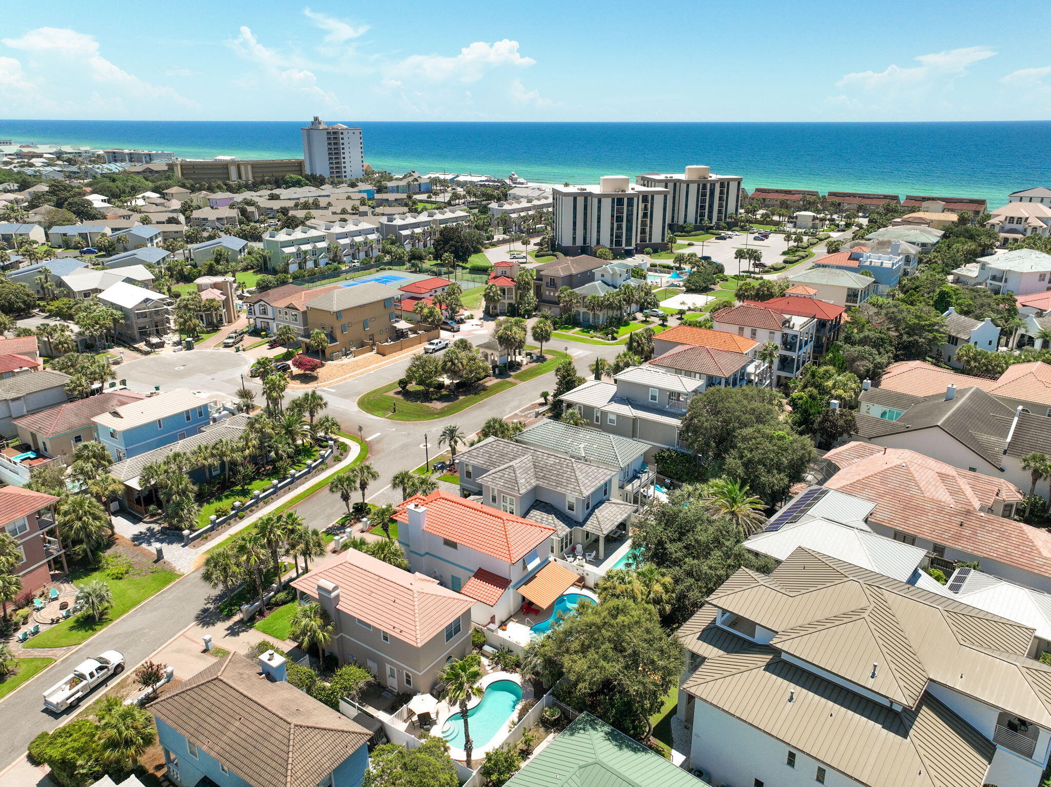 80 Terra Cotta Way Destin, FL 32541 - Photo 56 of 84 an aerial view of residential houses with outdoor space