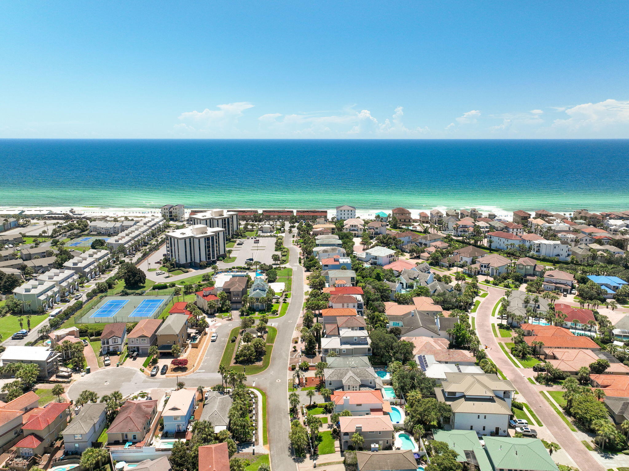 80 Terra Cotta Way Destin, FL 32541 - Photo 58 of 84 an aerial view of a city with ocean view