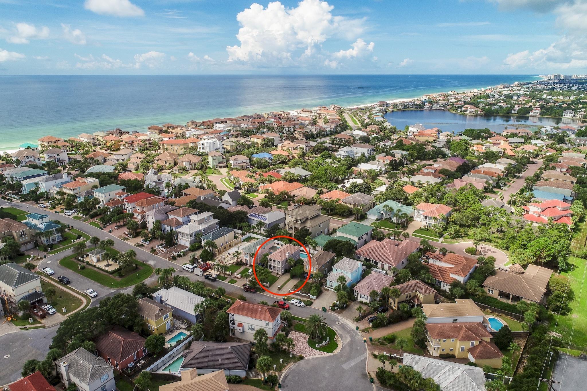 80 Terra Cotta Way Destin, FL 32541 - Photo 67 of 84 an aerial view of a city