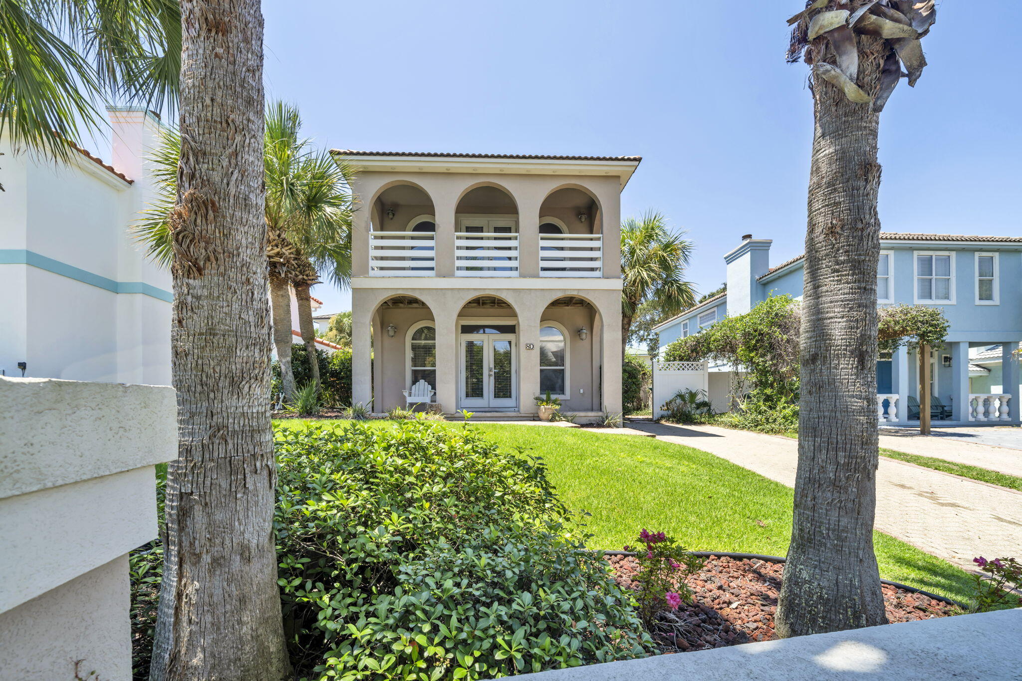 80 Terra Cotta Way Destin, FL 32541 - Photo 83 of 84 a front view of a house with garden