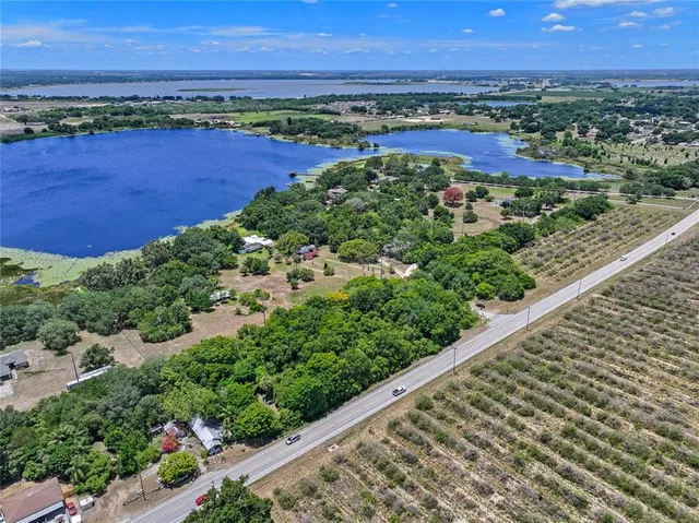 a view of a city and an ocean view