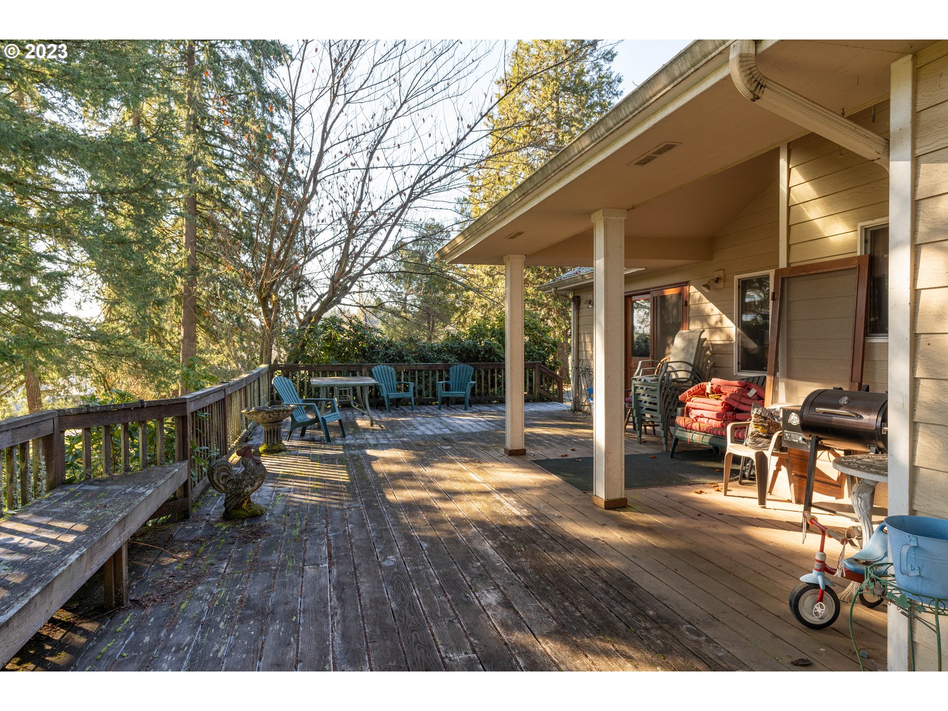 90532 Hill Road Springfield, OR 97478 - Photo 15 of 37 a view of outdoor space yard deck and patio