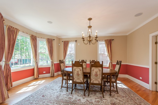 330 Greenleaf Avenue Wilmette, IL 60091 - Photo 5 of 23 a view of a dining room with furniture window and wooden floor