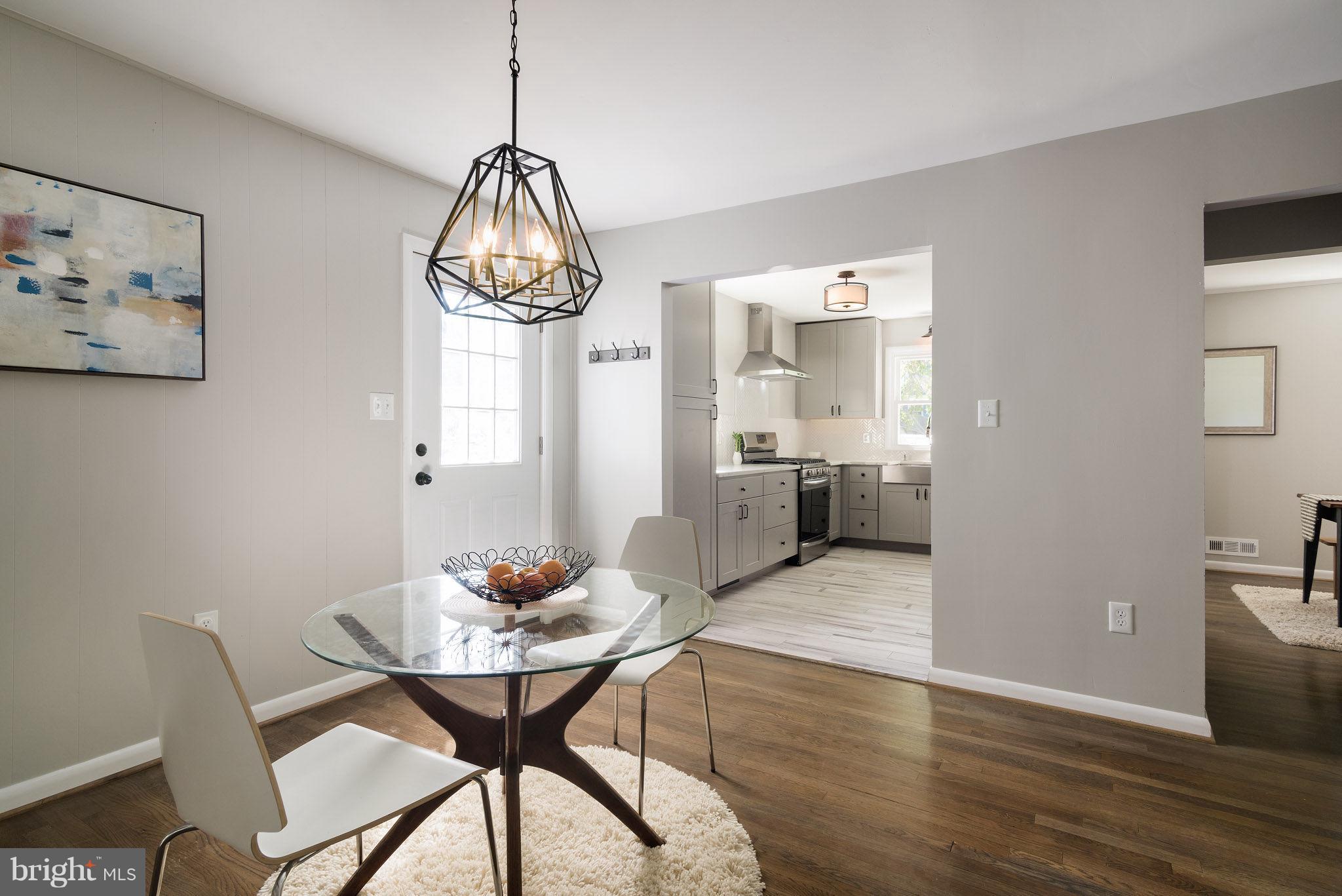 2500 Culpeper Road Alexandria, VA 22308 - Photo 11 of 30 Expanded Breakfast Room!