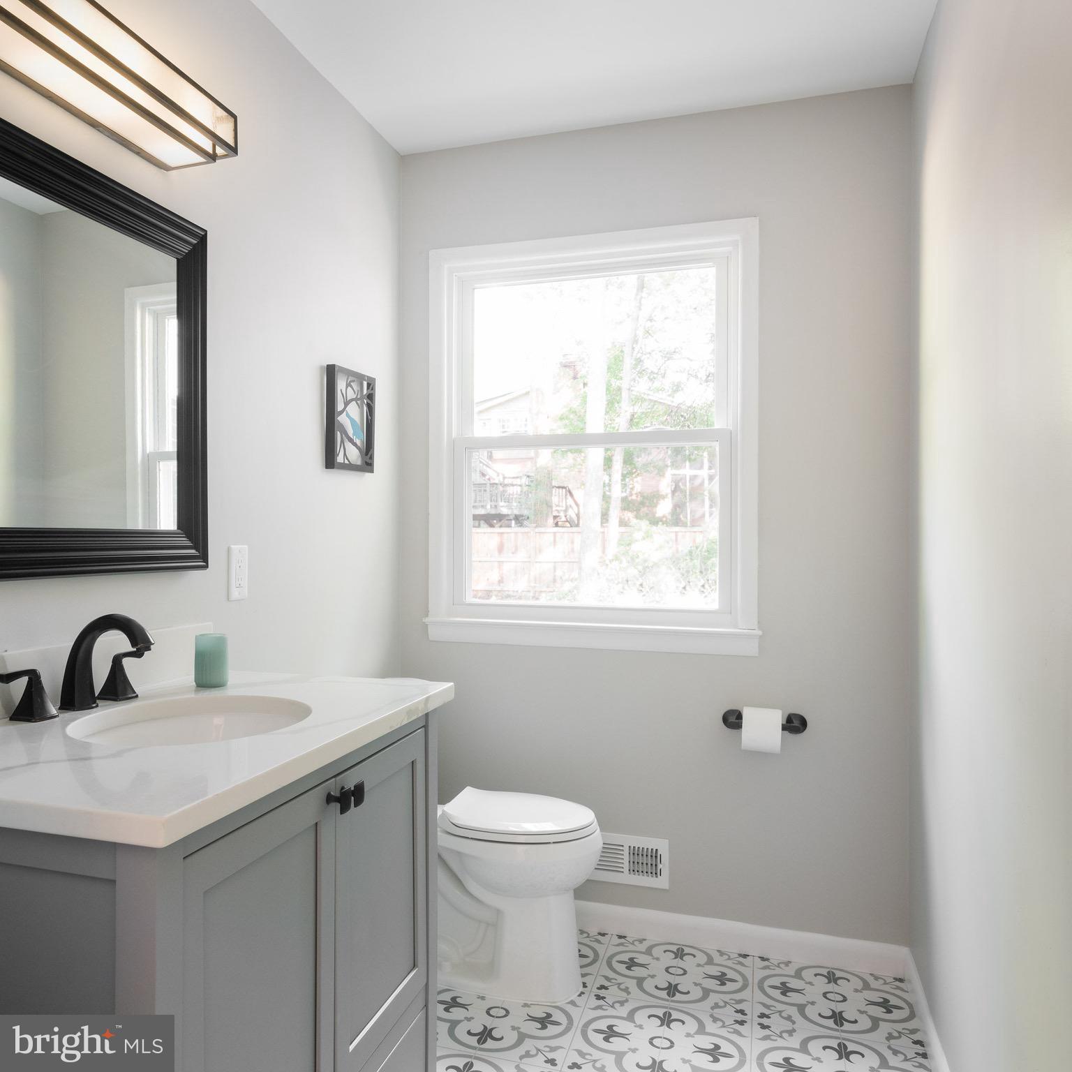 2500 Culpeper Road Alexandria, VA 22308 - Photo 13 of 30 Lovely Powder Room Serves Main Level!