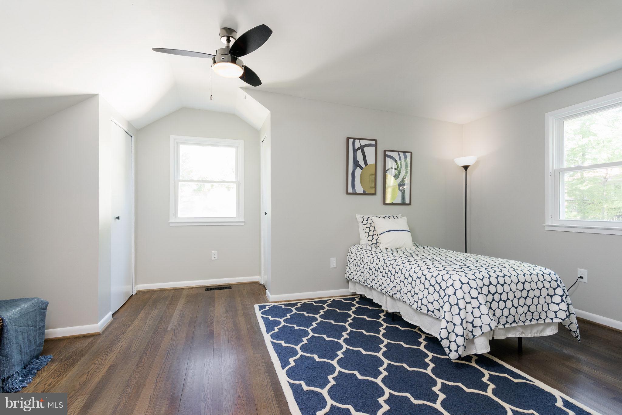 2500 Culpeper Road Alexandria, VA 22308 - Photo 18 of 30 Large Upstairs Bedroom with 3 Closets!