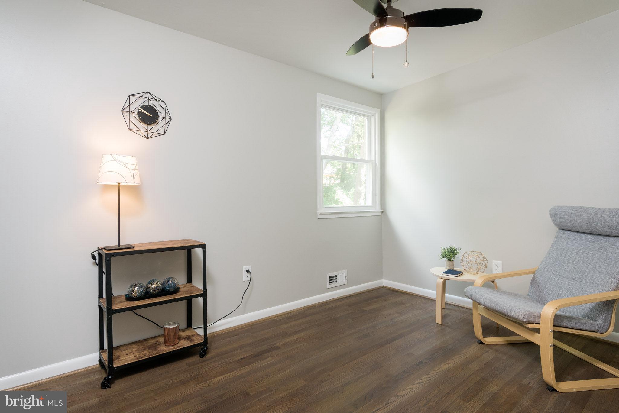 2500 Culpeper Road Alexandria, VA 22308 - Photo 20 of 30 Fourth Bedroom With Beautiful Refinished Hardwoods