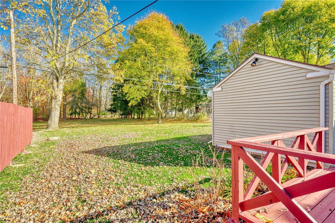 29 Seneca Street Webster, NY 14580 - Photo 34 of 44 BACKYARD VIEW FROM THE DECK