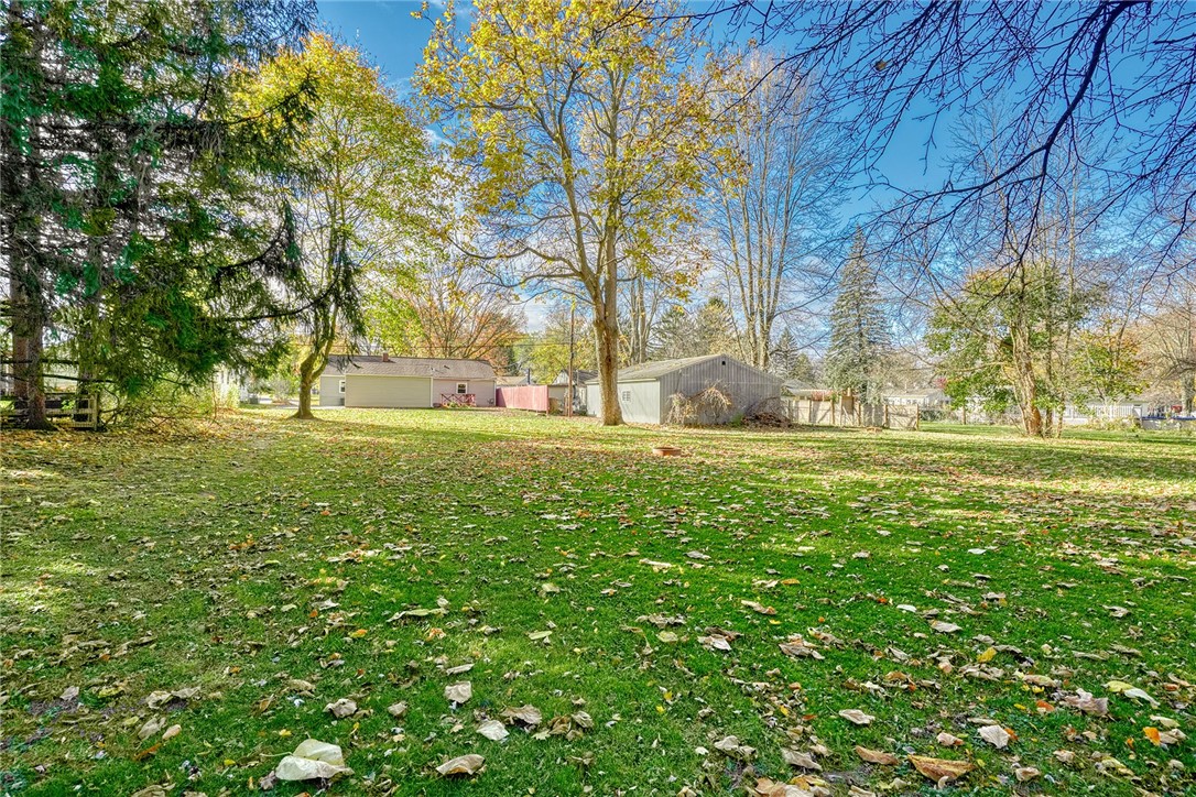 29 Seneca Street Webster, NY 14580 - Photo 35 of 44 BACKYARD VIEW TO THE HOUSE