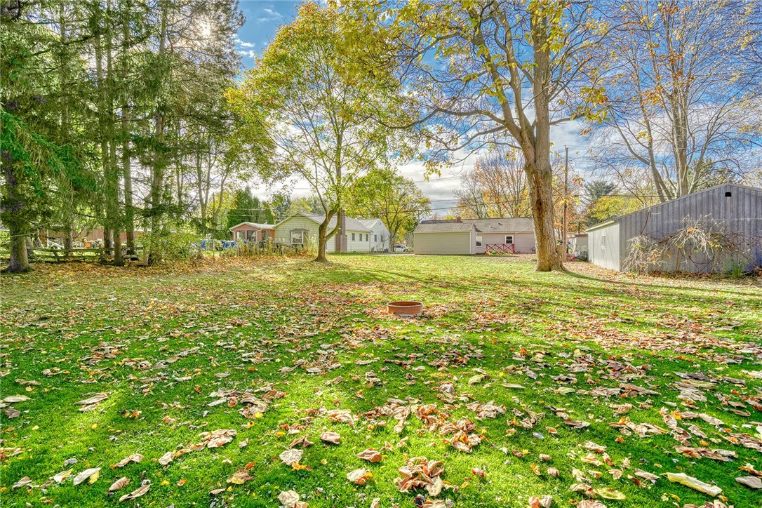 29 Seneca Street Webster, NY 14580 - Photo 36 of 44 BACKYARD VIEW TO THE HOUSE