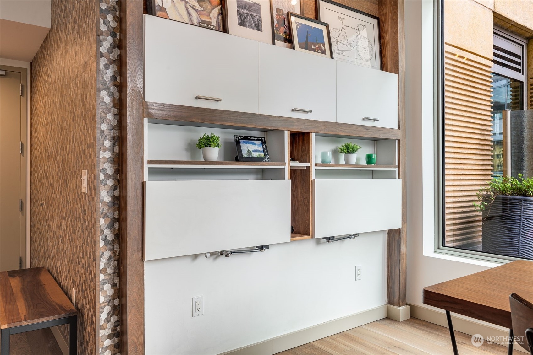 910 Lenora Street, Unit S310 Seattle, WA 98121 - Photo 14 of 40 a kitchen with stainless steel appliances granite countertop a refrigerator and a stove