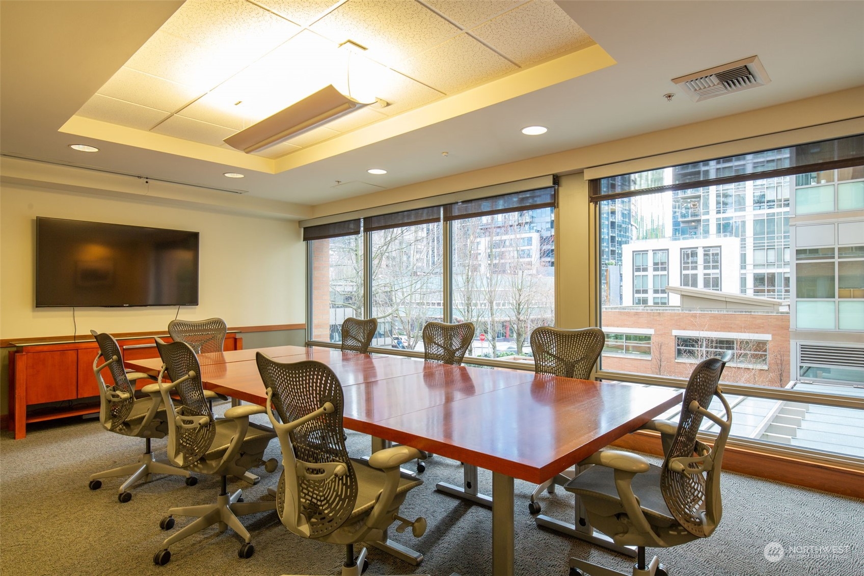 910 Lenora Street, Unit S310 Seattle, WA 98121 - Photo 33 of 40 a view of a dining room with furniture window and outside view