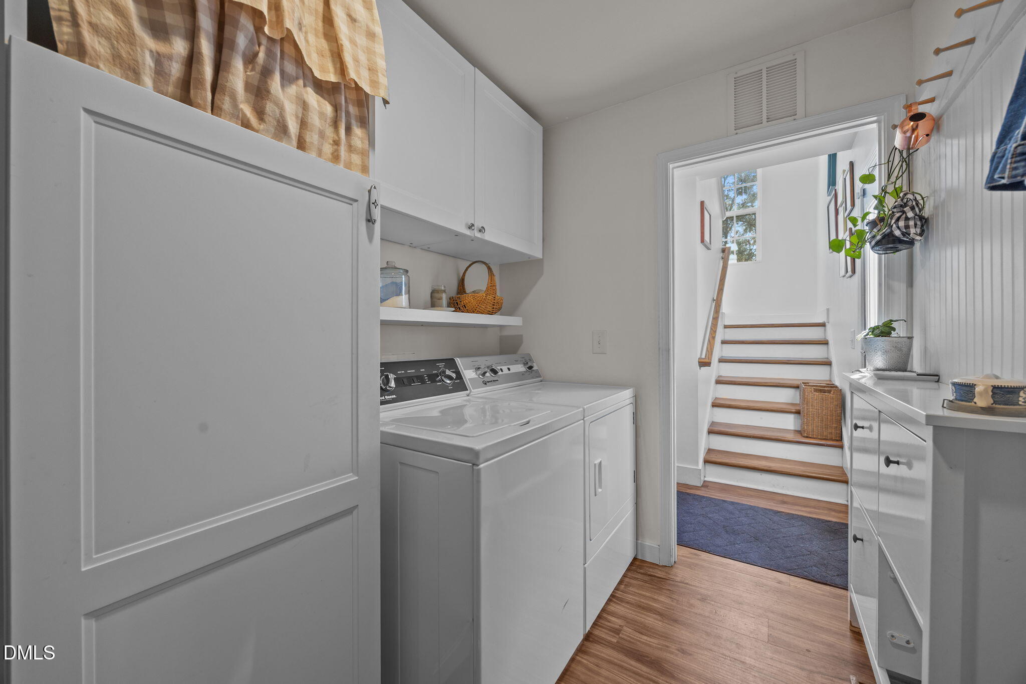 499 Jumping Run Road Dunn, NC 28334 - Photo 14 of 42 a view of hallway with washer and dryer