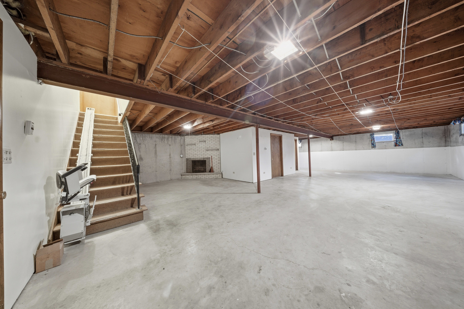 3805 Klasen Road Cary, IL 60013 - Photo 44 of 65 a view of empty room with stairs and mirrors
