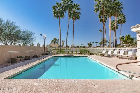 a view of a grassy field