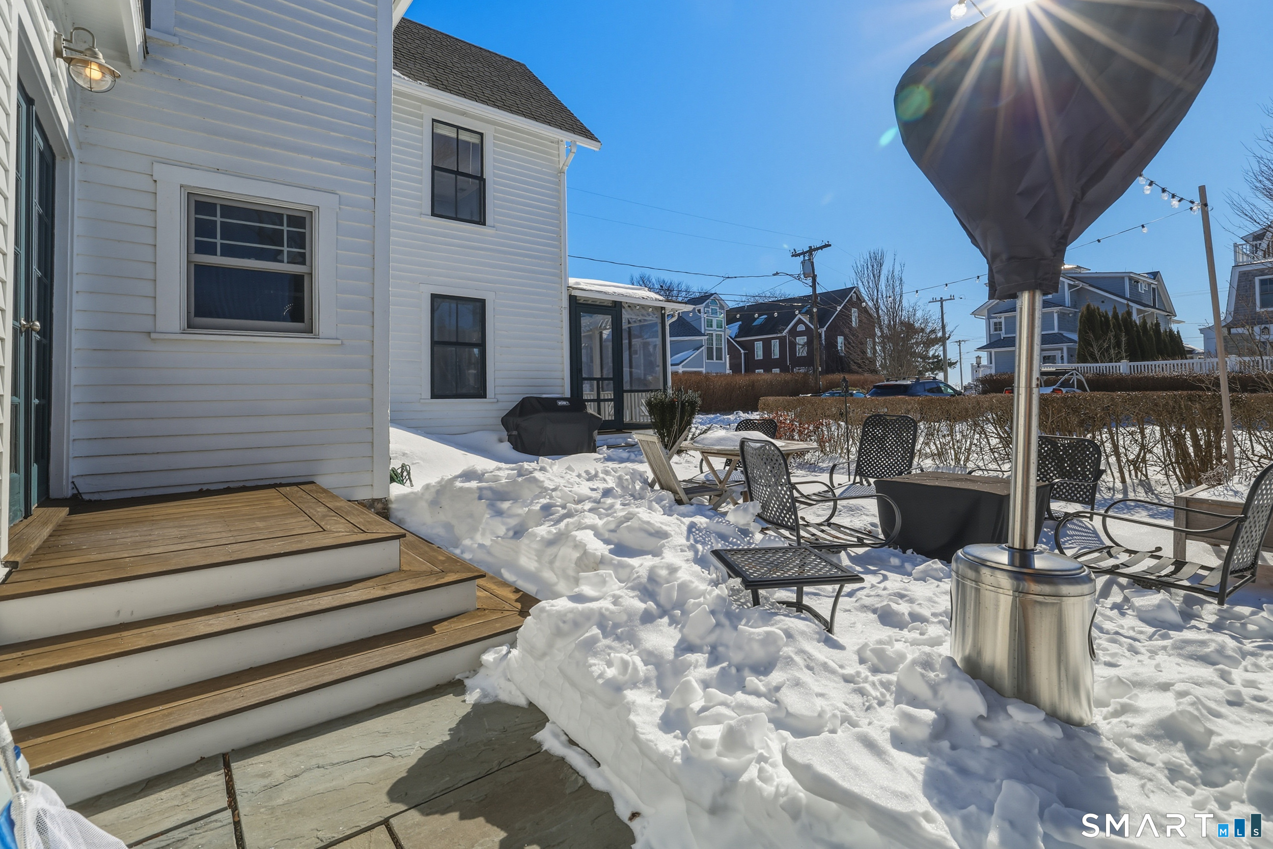 11 Tuxis Road Madison, CT 06443 - Photo 28 of 40 Stone patio offers an ideal space for summertime entertaining or dining al fresco.