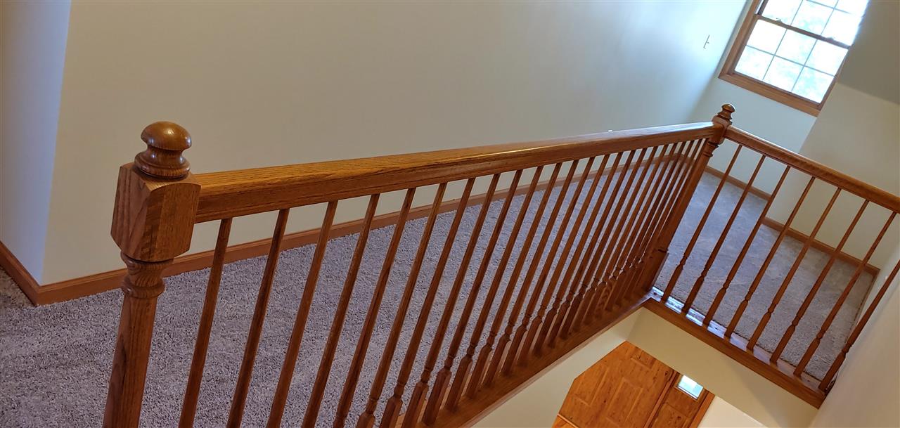 20979 Free Church Road Caledonia, IL 61011 - Photo 12 of 40 a view of stairs and an empty room